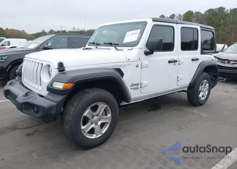 2020 Jeep Wrangler Unlimited Sport S 4X4 from USA, damaged, VIN 1C4HJXDN2LW114937
